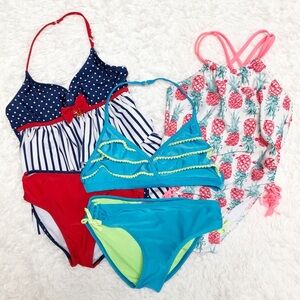 Jantzen Girls Swimsuit Bundle Sz 10